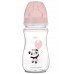 Пляшка Canpol Babies 240 мл 35 = u002F221_PIN. CANPOL антиколікова пляшка широка EASYSTART 240мл соска 3М рожева 35 > u002F221