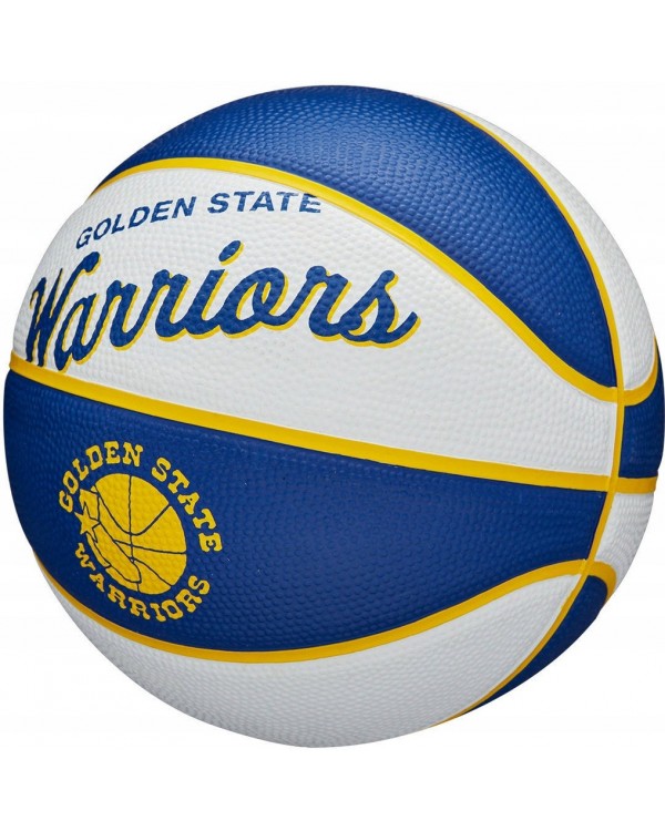Баскетбольний м'яч Wilson Golden State Warriors ретро міні р. 3. WILSON GOLDEN STATE WARRIORS МІНІ БАСКЕТБОЛЬНИЙ М'ЯЧ