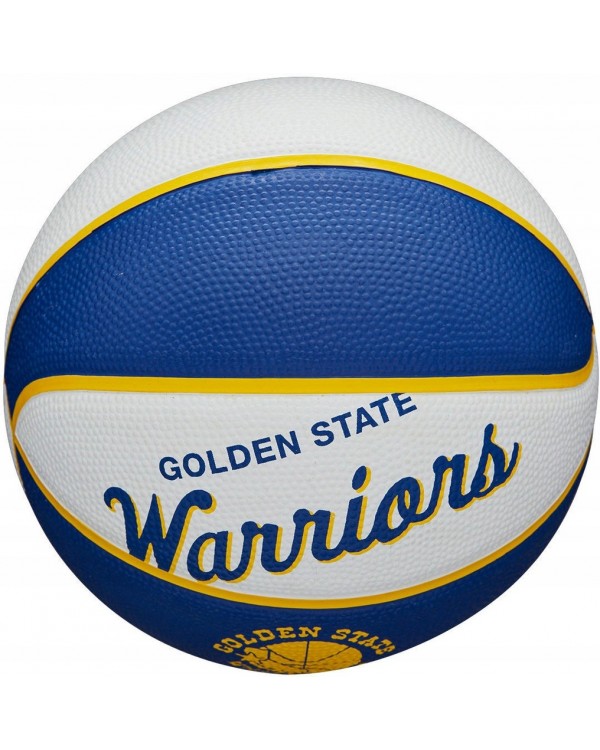 Баскетбольний м'яч Wilson Golden State Warriors ретро міні р. 3. WILSON GOLDEN STATE WARRIORS МІНІ БАСКЕТБОЛЬНИЙ М'ЯЧ