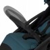 Прогулянкова коляска Espiro Fuel 05 Deep Turquoise. ESPIRO FUEL МІСЬКА ПРОГУЛЯНКОВА КОЛЯСКА ЛЕГКА ПОВОРОТНА