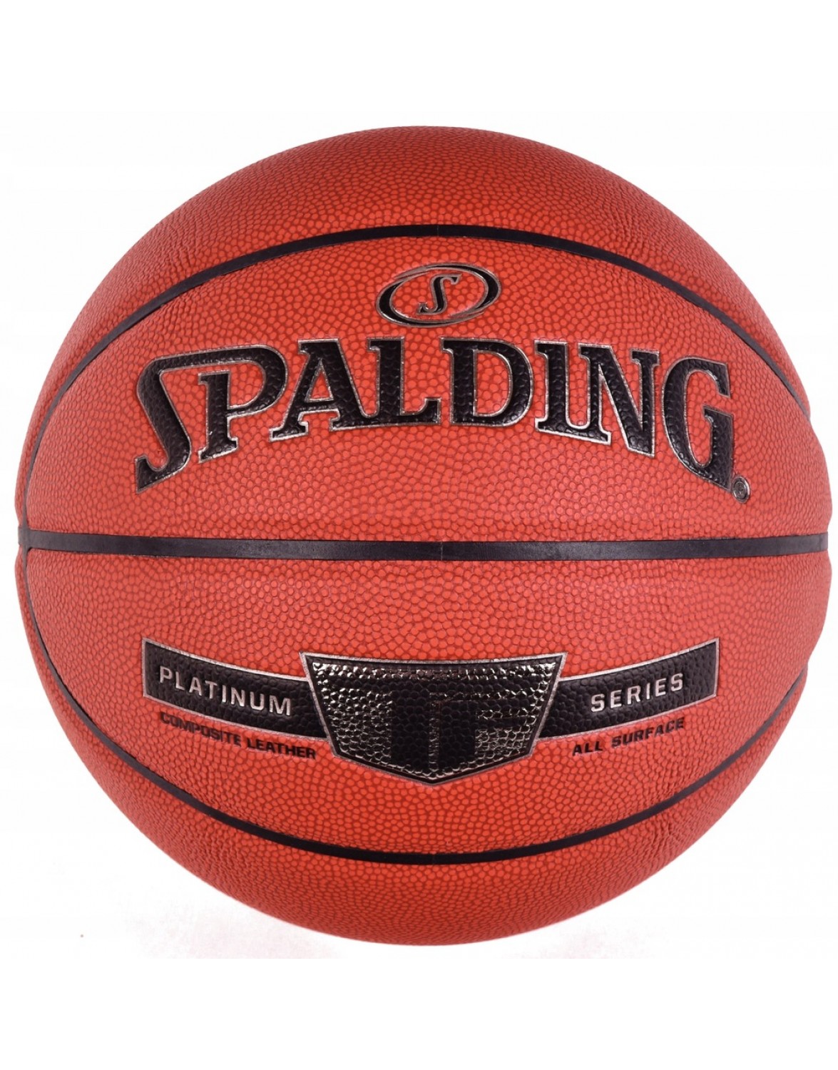 Баскетбольний м'яч Spalding TF-PLATINUM R. 7. SPALDING TF PLATINUM МАТЧ БАСКЕТБОЛЬНИЙ М'ЯЧ 7 ШКІРА ТОП МОДЕЛЬ