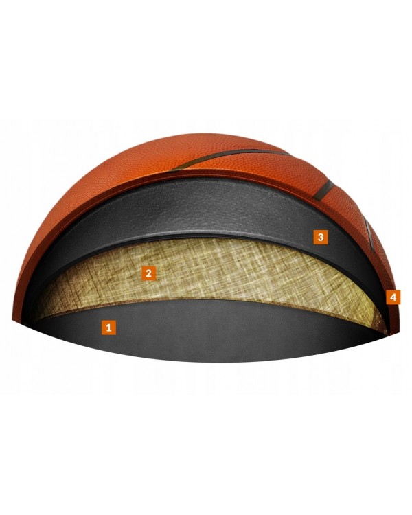 Баскетбольний м'яч Spalding ROOKIE GEAR R. 5. SPALDING ROOKIE GEAR 5 БАСКЕТБОЛЬНИЙ М'ЯЧ ЗІ ЗНИЖЕНИМ ВАГОЮ ШКІРА IN / OUT