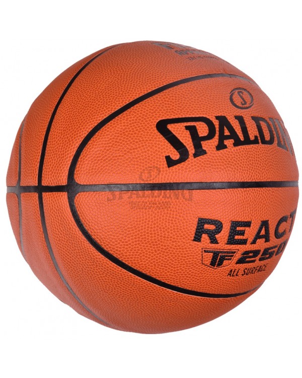 Баскетбольний м'яч Spalding React FIBA R. 6. SPALDING TF250 6 ФІБА БАСКЕТБОЛЬНИЙ М'ЯЧ ШКІРА