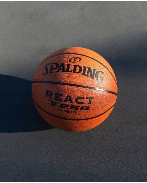 Баскетбольний м'яч Spalding React FIBA R. 6. SPALDING TF250 6 ФІБА БАСКЕТБОЛЬНИЙ М'ЯЧ ШКІРА