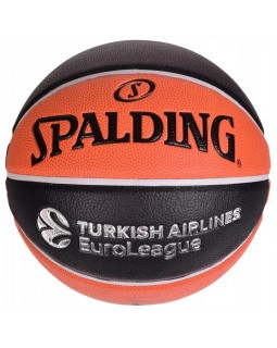 баскетбольний м'яч Spalding Euroleague 77100z R. 7. SPALDING TF-1000 ЄВРОЛІГА 7 МАТЧ БАСКЕТБОЛЬНИЙ М'ЯЧ ШКІРА