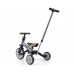 Триколісний велосипед 4 в 1 Milly Mally Optimus Plus Grey 5901761128543