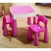 Комплект Tega Baby Mamut столик і два стільчика MT-001 PINK 5902963070708