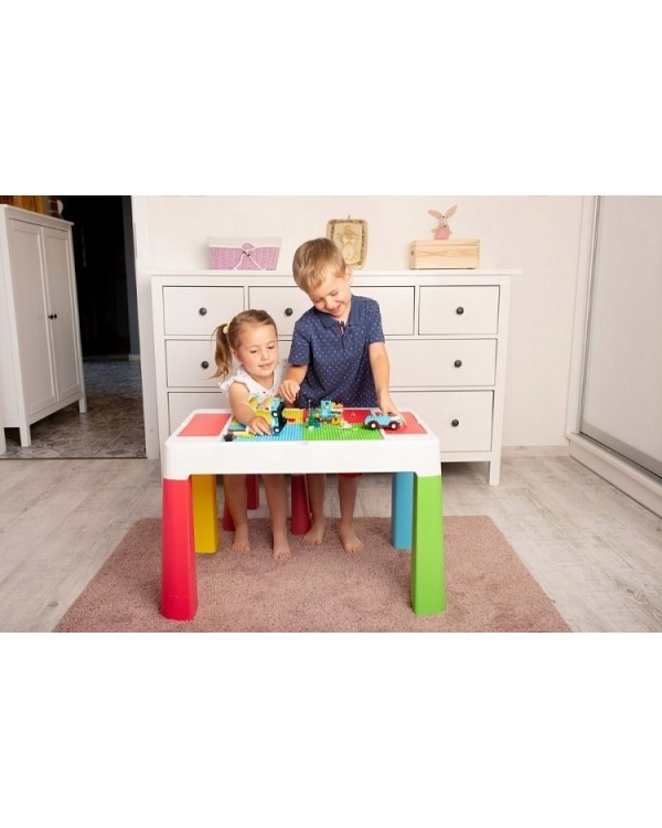 Комплект Tega Baby Multifun столик и один стульчик Multicolor MF-001-134 1+1 5902963015891