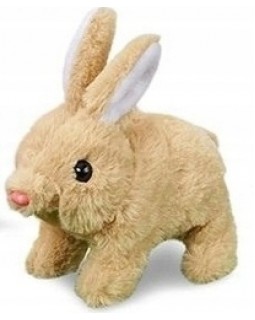 Ходячий кролик мікс. Кролик кролик інтерактивний плюшевий кіка білий 163661