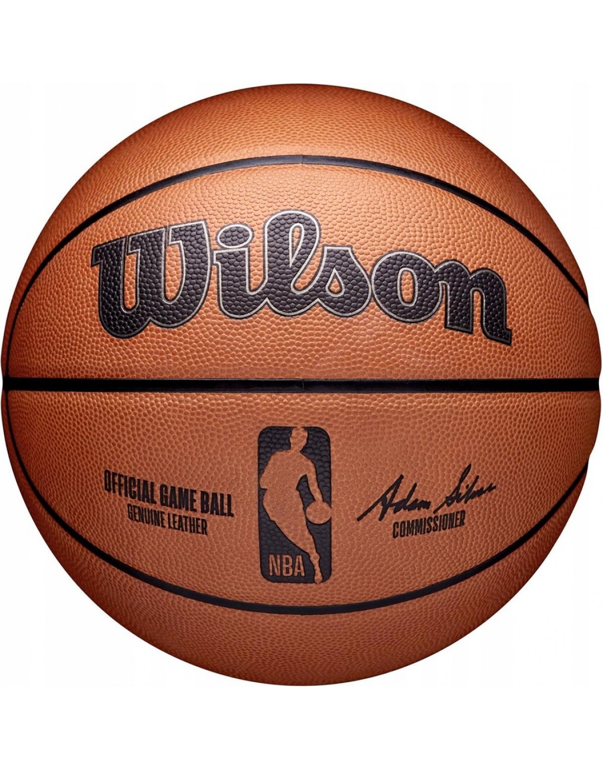 Баскетбольний м'яч Wilson NBA Official Gameball R. 7. WILSON NBA GAMEBALL ОФІЦІЙНИЙ ОФІЦІЙНИЙ БАСКЕТБОЛЬНИЙ М'ЯЧ МАТЧ НБА