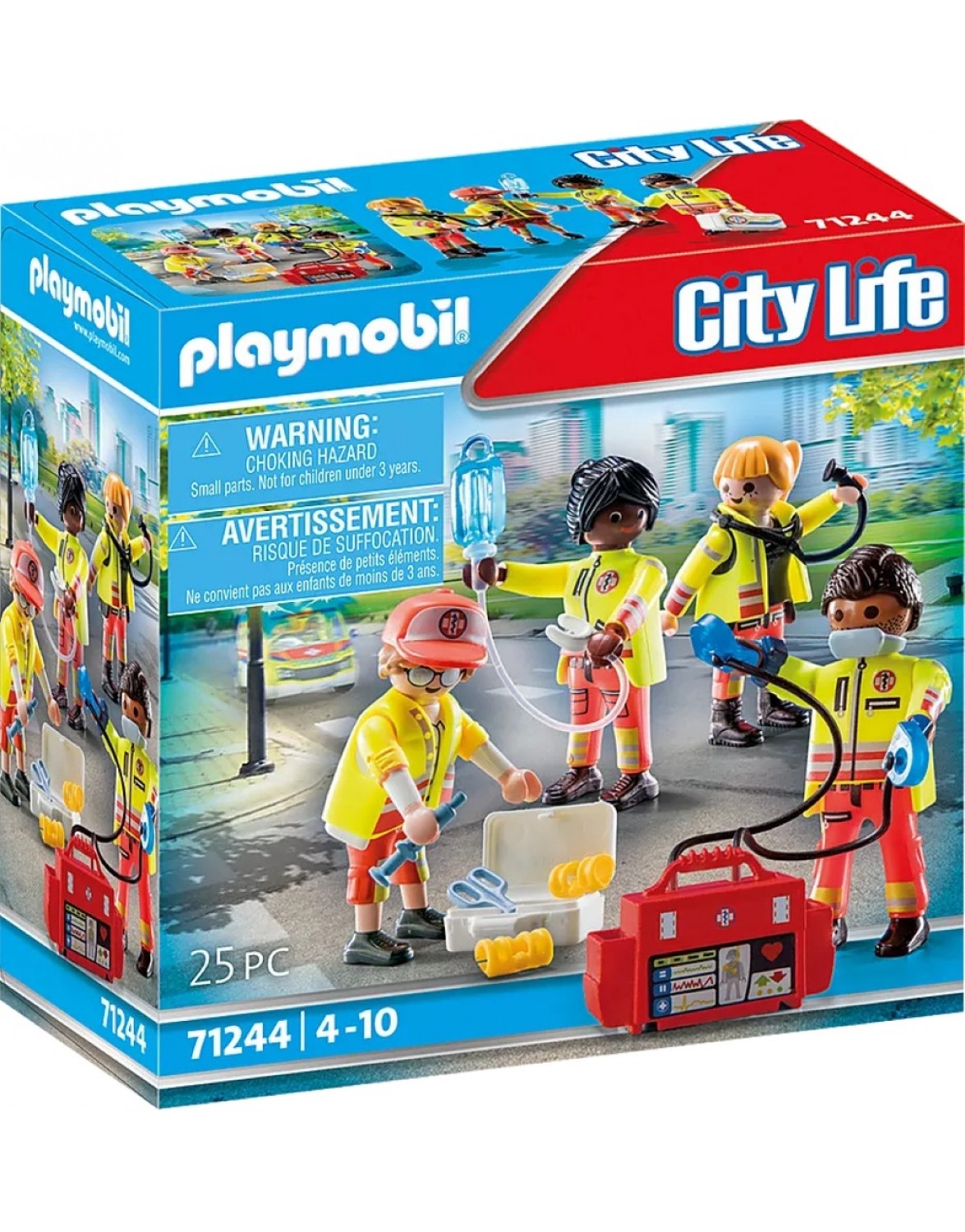 Playmobil City Life 71244 рятувальна команда. PLAYMOBIL CITY LIFE РЯТУВАЛЬНА КОМАНДА 71244