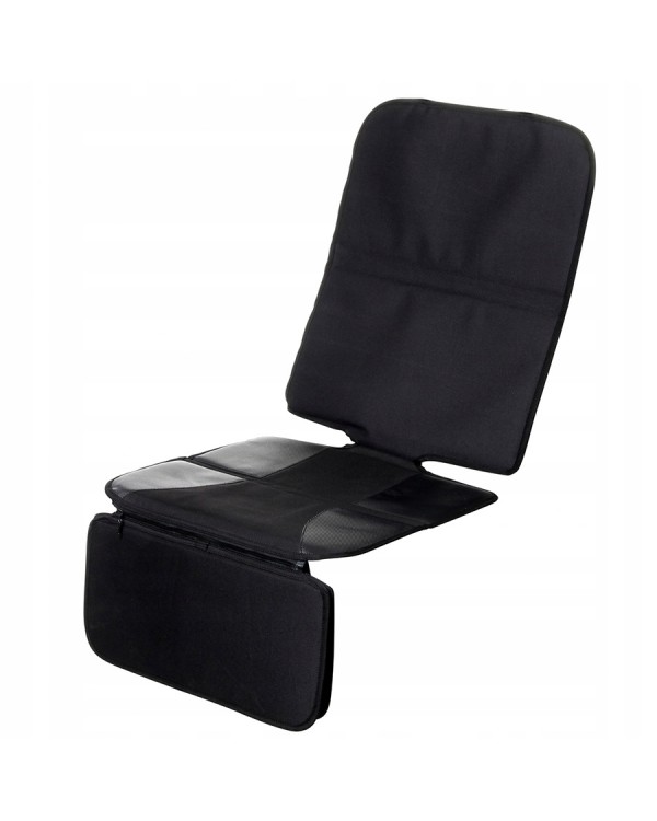 Захисна накладка для автомобільного сидіння Osann FeetUp в комплекті з підставкою для ніг, чорна. Захисний килимок для сидіння + підставка для ні