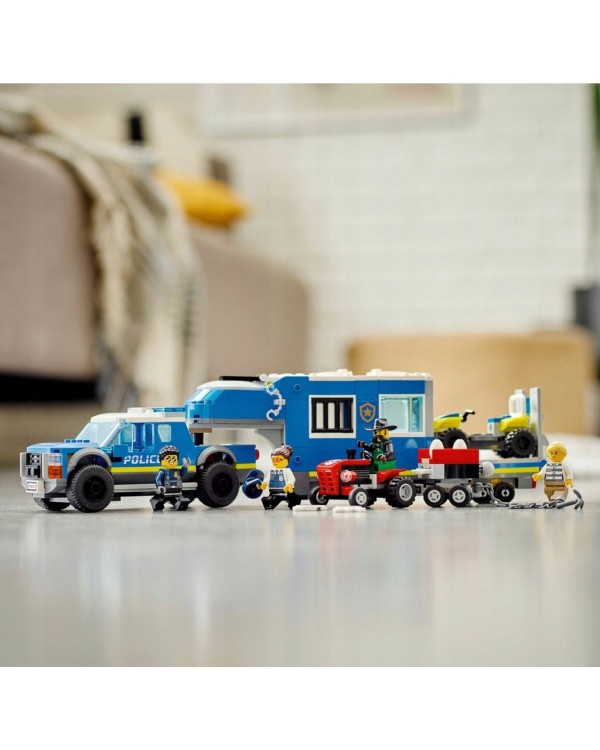 LEGO City 60315 мобільний поліцейський командний центр. LEGO City 60315 мобільний поліцейський командний центр