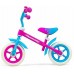 Біговий велосипед Milly Mally Dragon Candy 10" рожево-синій. MILLY MALLY DRAGON ДИТЯЧИЙ БЕГОВЕЛ 10"