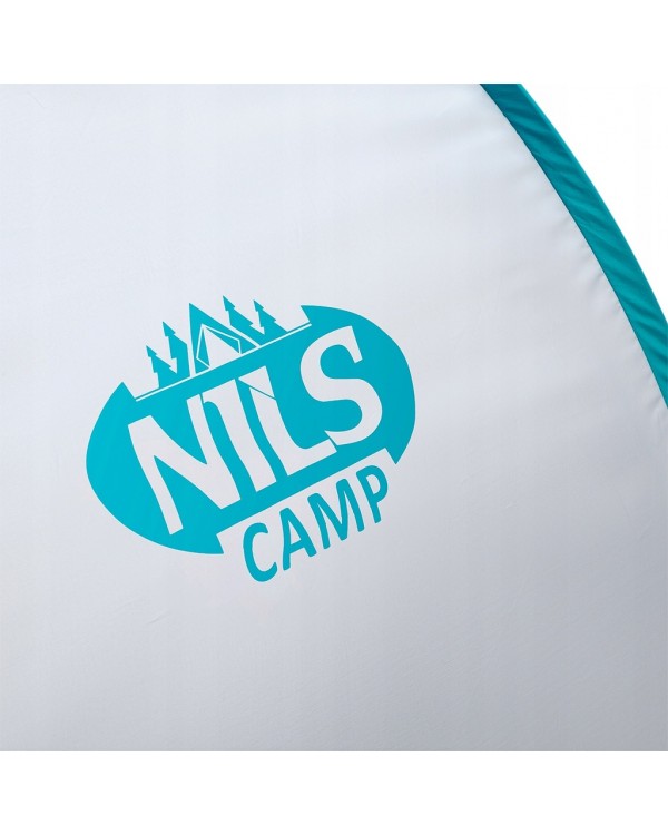 Пляж Nils Camp NC3173 відтінки сірого 110 см x 1,4 м x 110 см. Підлогу 140КС110КС110 Нільс пляжу шатра саме-складаючи водостійкий ультрафіолетовий