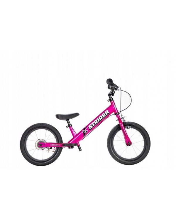 Біговий велосипед Strider SK-SB1-IN-PK 14" рожевий. STRIDER БАЛАНСУВАЛЬНИЙ ВЕЛОСИПЕД НАКАЧАНІ КОЛЕСА 14 ДЮЙМІВ