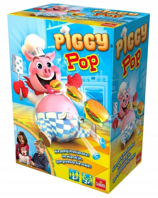 Аркадна гра PIGGY POP Goliath Games. PIGGY POP НЕ ТРІСНИ ПОРОСЯ АРКАДНА ГРА