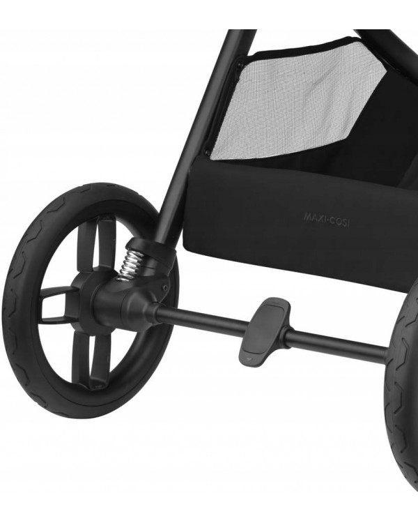 Maxi-Cosi Oxford прогулянкова коляска Essential Black. MAXI COSI 2в1 Оксфордська прогулянкова коляска + люлька ORIA + сумка для годування