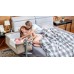 Приставная кроватка-люлька Kinderkraft Neste Up Gray Melange KKLNESTGRYM00N 5902533915309