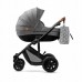 Универсальная коляска 3 в 1 Kinderkraft Prime + Mommy Bag Grey KKWPRIMGRMB300 5902533912926