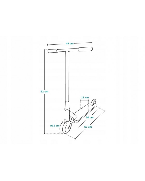 Самокат Lionelo Whizz Blue Cobalt 5903771701495