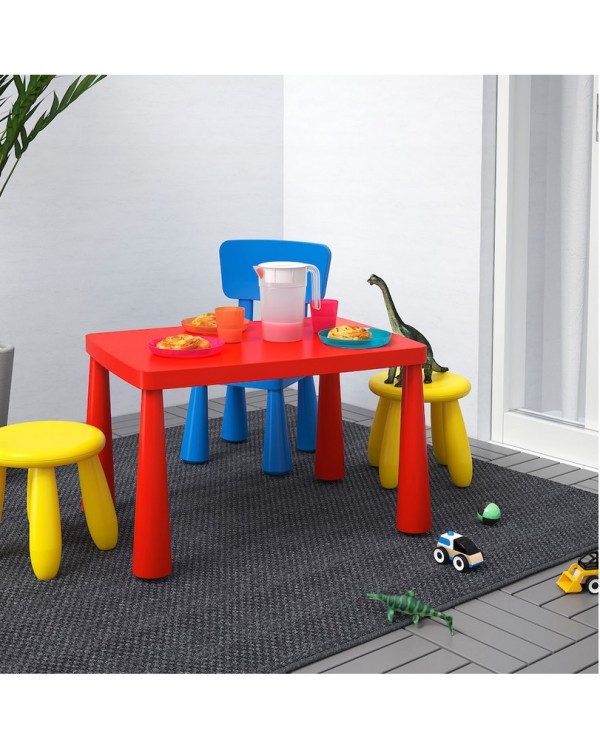 Детский стол Ikea Mammut red 603.651.67