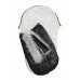 SENSILLO спальний мішок ORSO Чорний перли для коляски саней з хутром 100X45. SENSILLO спальний мішок ORSO Чорний перли для візка сани з хутром 100X45