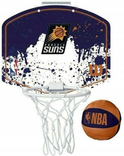 Баскетбольний набір Wilson Phoenix Suns Mini hoop. WILSON PHOENIX SUNS МІНІ БАСКЕТБОЛЬНА ДОШКА