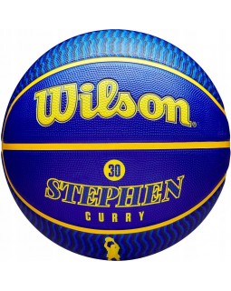 Баскетбольний м'яч Wilson Player Icon Stephen Curry Golden State Warriors R. 7. WILSON NBA STEPHEN CURRY GOLDEN STATE WARRIORS БАСКЕТБОЛЬНИЙ М'ЯЧ 7