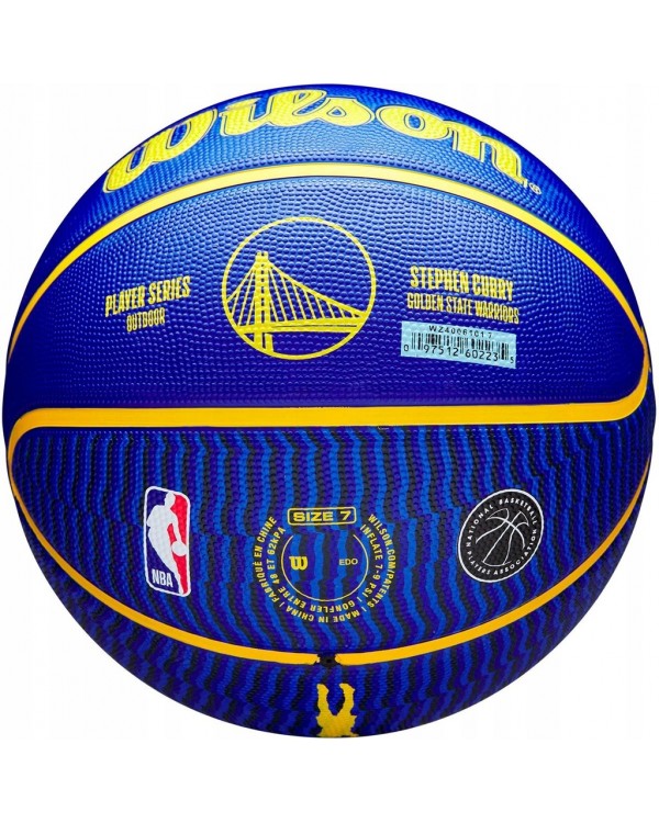 Баскетбольний м'яч Wilson Player Icon Stephen Curry Golden State Warriors R. 7. WILSON NBA STEPHEN CURRY GOLDEN STATE WARRIORS БАСКЕТБОЛЬНИЙ М'ЯЧ 7