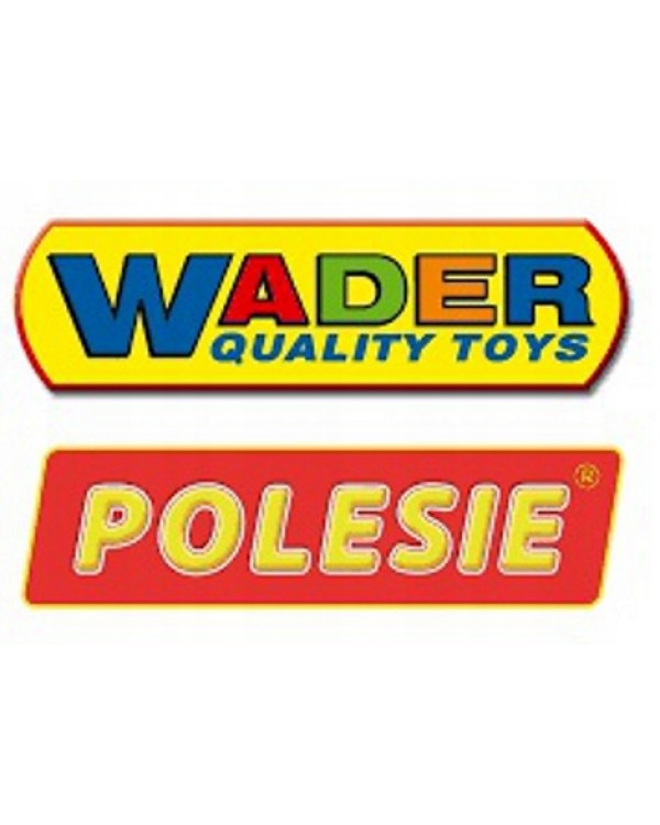 Комплект Wader 42071. WADER велика сильна тачка 2в1 набір для піску