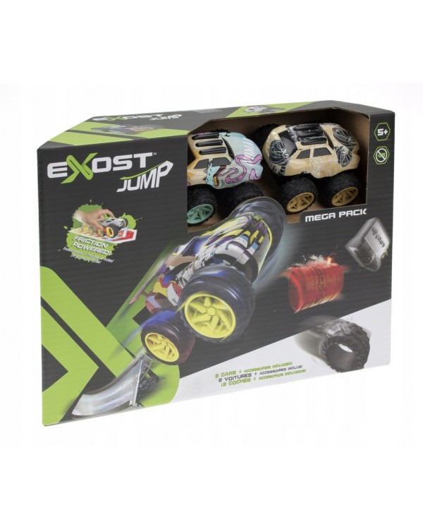 SILVERLIT Exost Jump - Mega Pack - Suv 1 20627. EXOST JUMP SUV Car Kit X2 рампа + аксесуари
