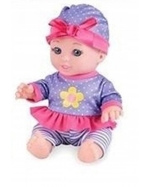 Лялька дитяча лялька для дівчинки іграшка лялька 23 см цікава іграшка. ARTYK лялька 23 см малятко з шапочкою для дівчаток рожева в вишеньці