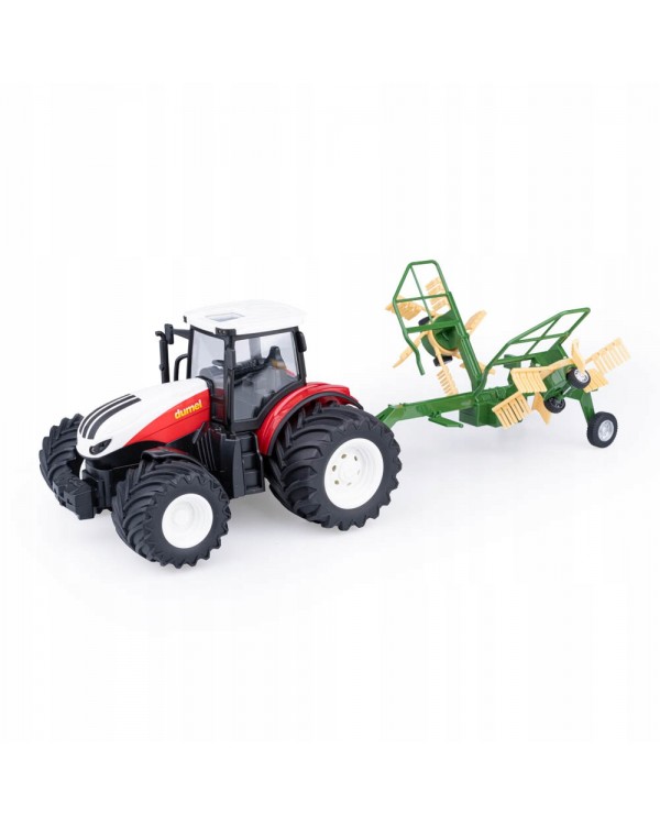 Трактор з граблями Dumel Discovery HT 50303. DUMEL AGRO АВТОМОБІЛЬ RC ТРАКТОР + ГРАБЛІ + ПУЛЬТ ДИСТАНЦІЙНОГО УПРАВЛІННЯ