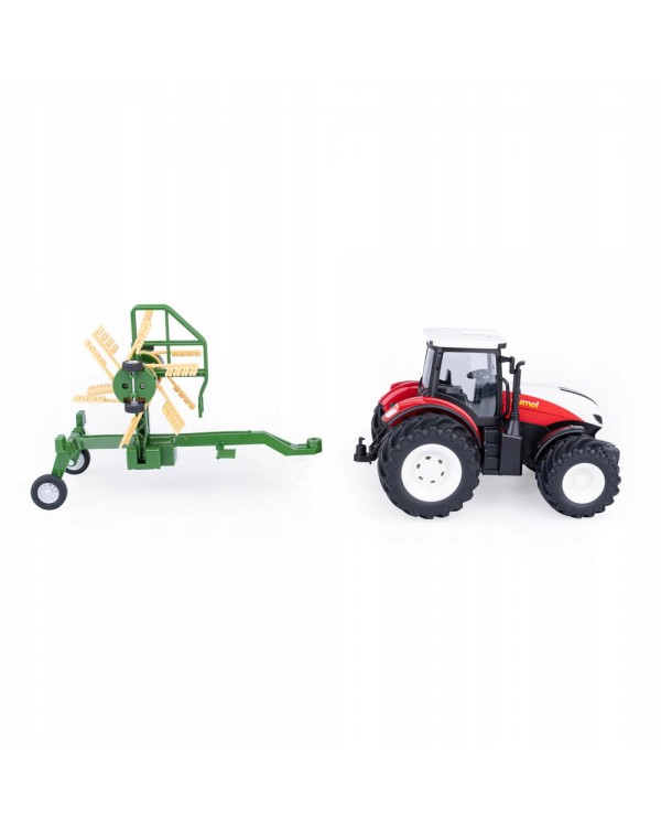 Трактор з граблями Dumel Discovery HT 50303. DUMEL AGRO АВТОМОБІЛЬ RC ТРАКТОР + ГРАБЛІ + ПУЛЬТ ДИСТАНЦІЙНОГО УПРАВЛІННЯ