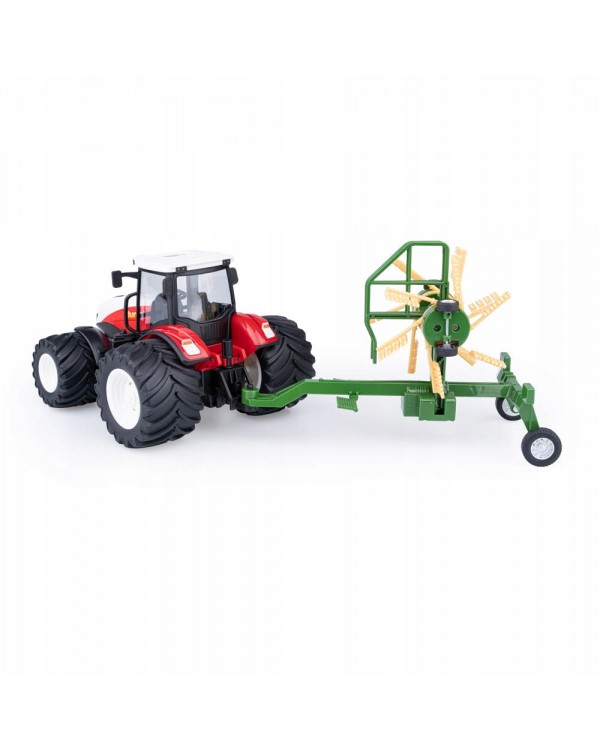 Трактор з граблями Dumel Discovery HT 50303. DUMEL AGRO АВТОМОБІЛЬ RC ТРАКТОР + ГРАБЛІ + ПУЛЬТ ДИСТАНЦІЙНОГО УПРАВЛІННЯ