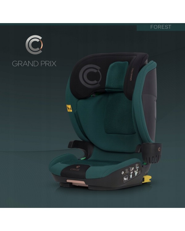 Автокрісло Cavoe Grand Prix Forest Green 15-36 кг CAVOE GRAND PRIX АВТОКРІСЛО 15-36 ISOFIX