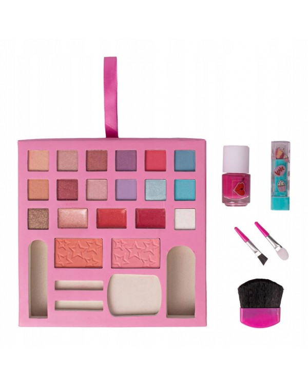 Макіяж Create It! 84506 рожевий. Валіза набір ароматний макіяж і манікюр лаки для нігтів Create it!