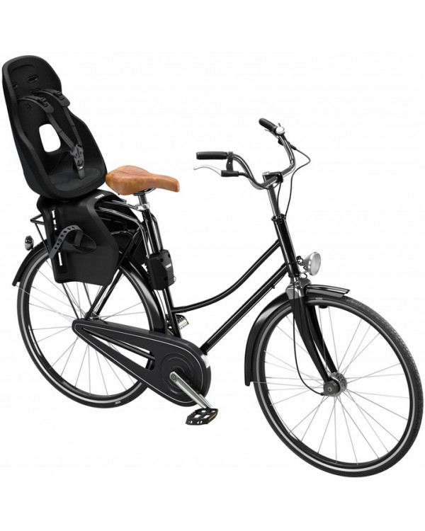 Велосипедне сидіння Thule Yepp Nexxt 2 Maxi сірий. THULE YEPP NEXXT MAXI 2 ВЕЛОСИПЕДНЕ СИДІННЯ НА РАМІ