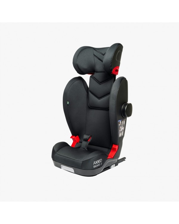 Автокрісло AXKID BIGKID Isofix 2 Black. AXKID BIGKID 2 PREMIUM BLACK АВТОКРІСЛО 15-36 КГ