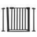 Ворота безопасности распорки лестницы двери LOCK & GO Kinderkraft черный 5902533924059
