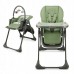 Складной стульчик для кормления 2в1 с шезлонгом Tummie Kinderkraft зеленый 5902533925032
