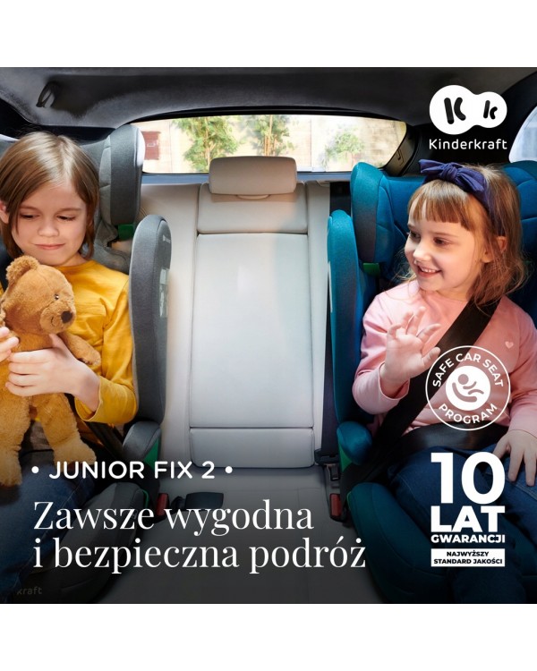 Автокресло Kinderkraft Junior Fix I-Size Red Burgundy KCJUFI20RED0000 5902533921584