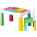 Комплект Tega Baby Multifun столик и один стульчик Multicolor MF-001-134 1+1 5902963015891