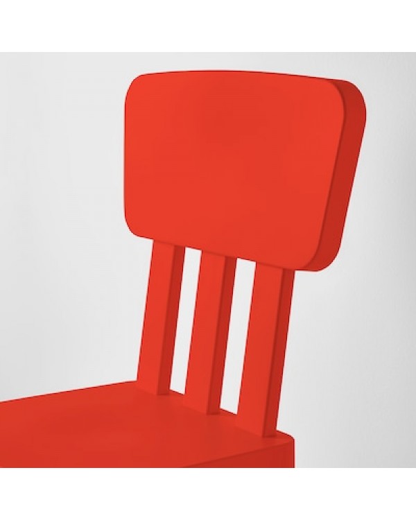 Дитячий стілець Ikea Mammut red 403.653.66