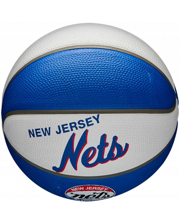 Баскетбольний м'яч Wilson Brooklyn Nets ретро міні р. 3. WILSON BROOKLYN NETS РЕТРО МІНІ БАСКЕТБОЛЬНИЙ М'ЯЧ