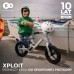 Біговий велосипед Kinderkraft XPLOIT 12" сірий. Спортивний беговел бігун регульований легкий XPLOIT Kinderkraft сірий