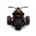 Автомобіль Toys by Caretero чорний, червоний, сріблястий. TOYZ TRICE акумуляторний триколісний велосипед 2 x 35W