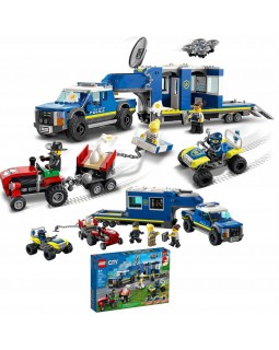 LEGO City 125669 LEGO CITY мобільний поліцейський командний центр 60315 набір поліції. LEGO City 125669 LEGO CITY мобільний командний центр