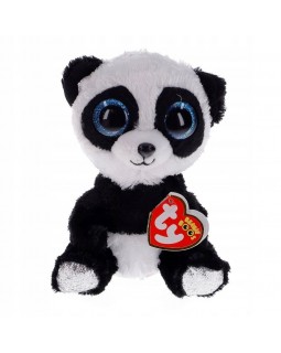 Домашні тварини (великі очі) TY BOO'S - ведмідь панда бамбук. You Beanie Boos Panda Bamboo 15 см Плюш